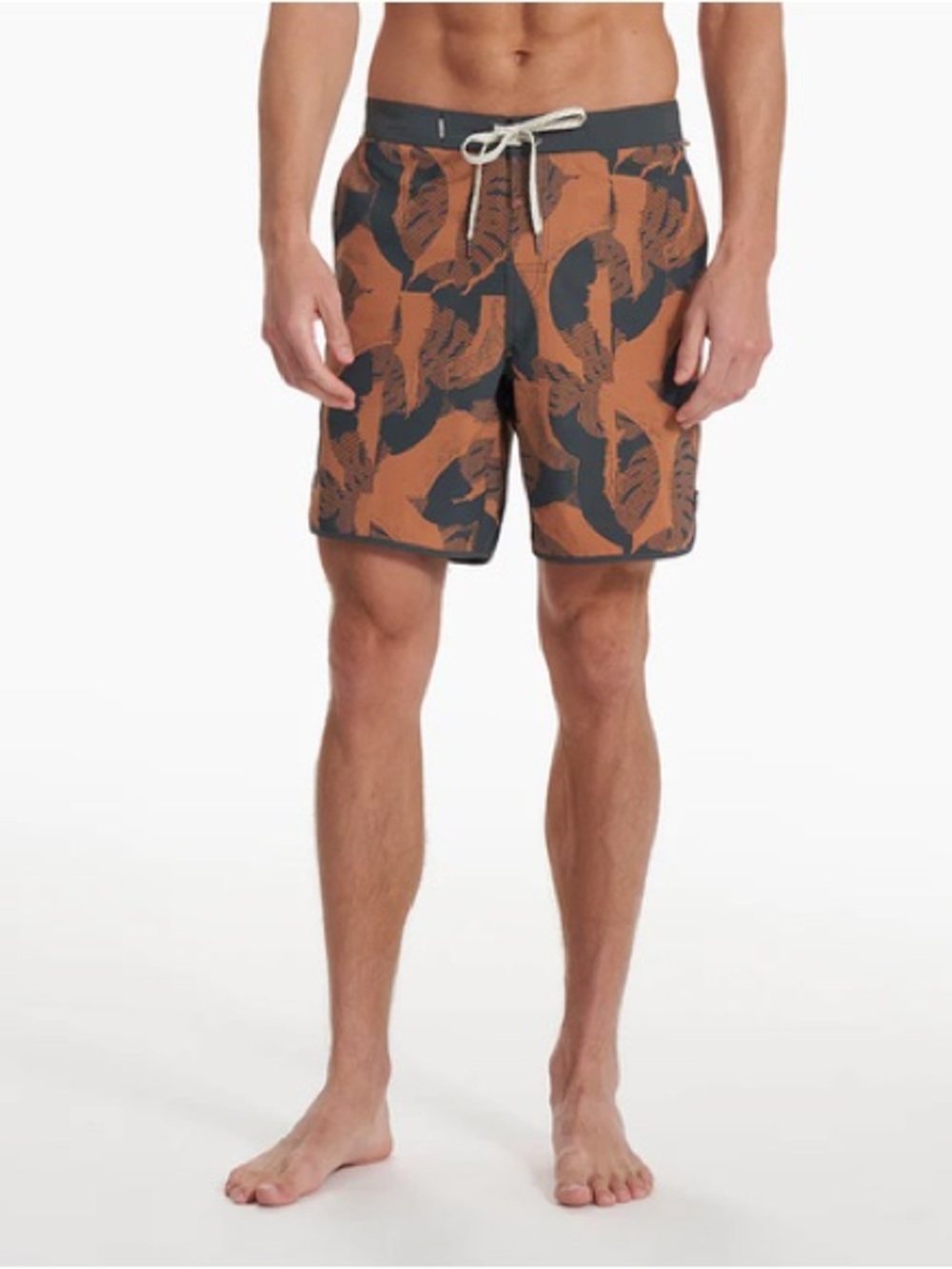 VUORI MEN'S CRUISE BOARDSHORT 7" Size 38 Palo Santo Deco